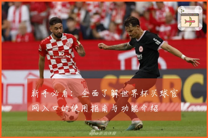 新手必看：全面了解世界杯买球官网入口的使用指南与功能介绍